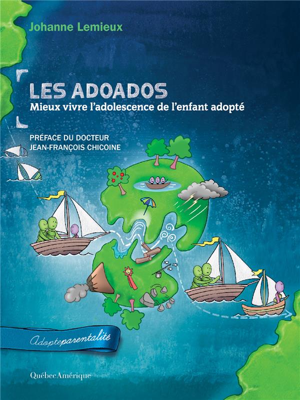 1ère de couverture du livre "les adoados"